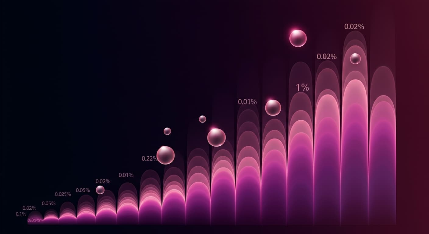 레티놀 0.025%부터 1%까지 농도별 효과 스펙트럼 시각화