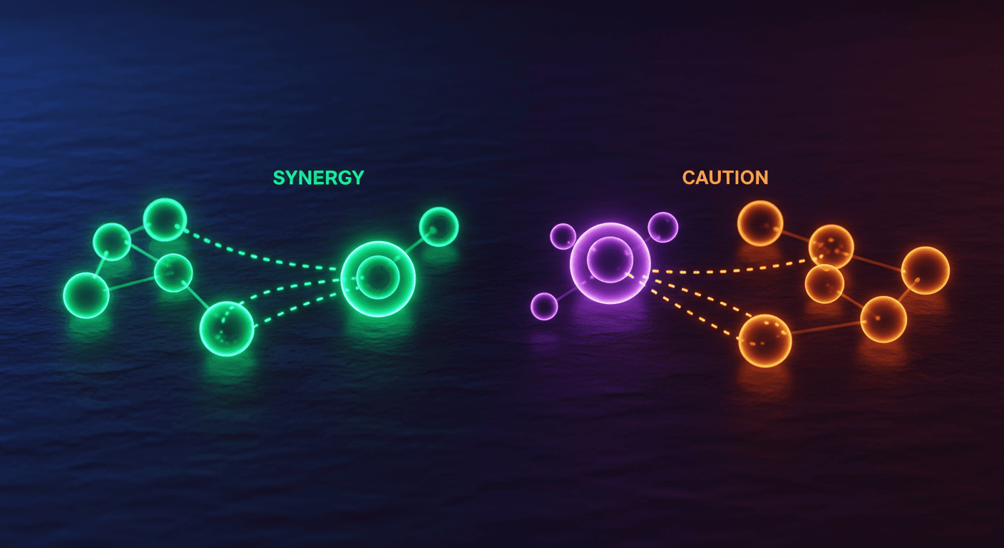 나이아신아마이드 성분 조합: 시너지·주의 성분 조합 차트