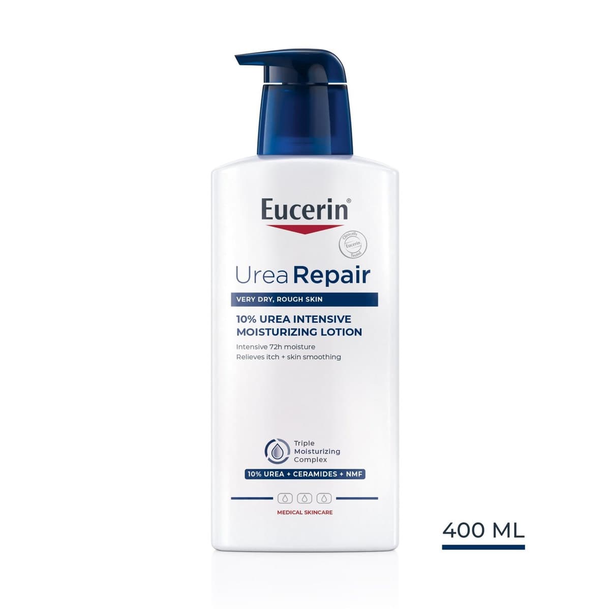 유세린 UreaRepair Plus 10% 우레아 바디 로션 400mL 제품 이미지